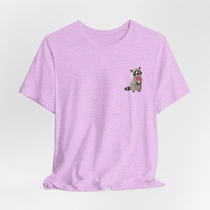 Raccoon Mushroom Psychedelic Animal Graphic Tee