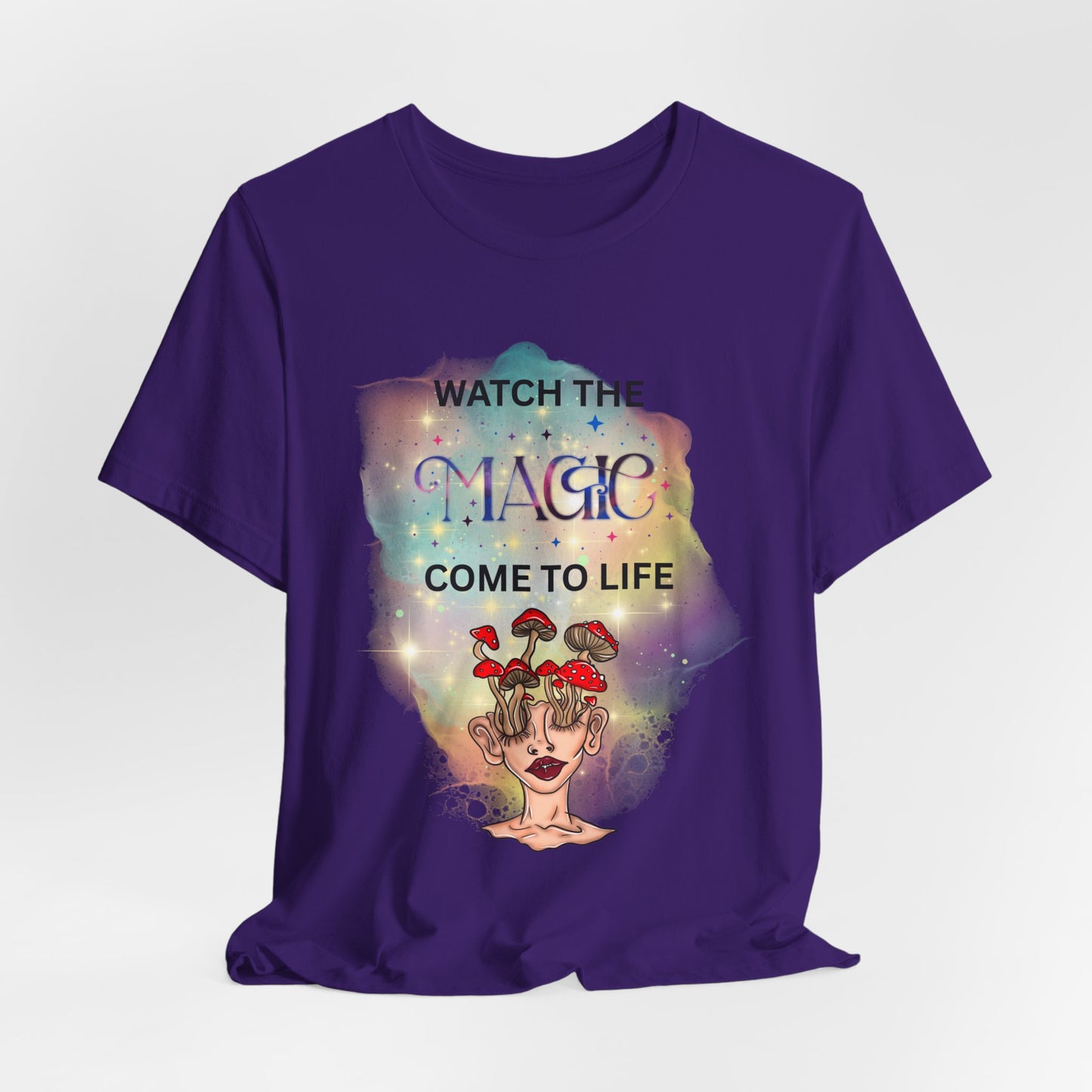 Watch the Magic Come to Life Psychedelic Graphic Tee