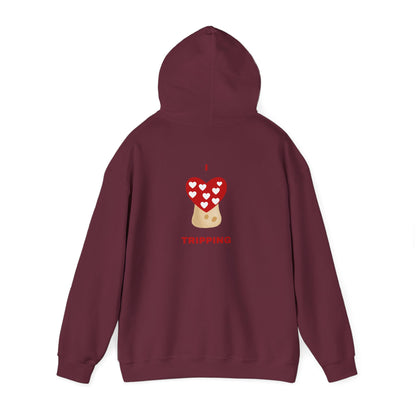 I Heart Tripping Psychedelic Hooded Sweatshirt