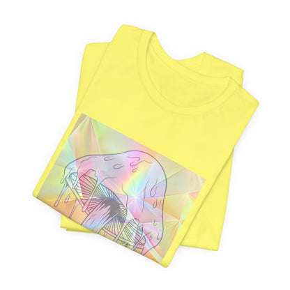 Reflective Mushroom Psychedelic Art Tee