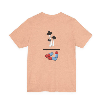Mushrooms over Drugs Psychedelic Graphic Tee