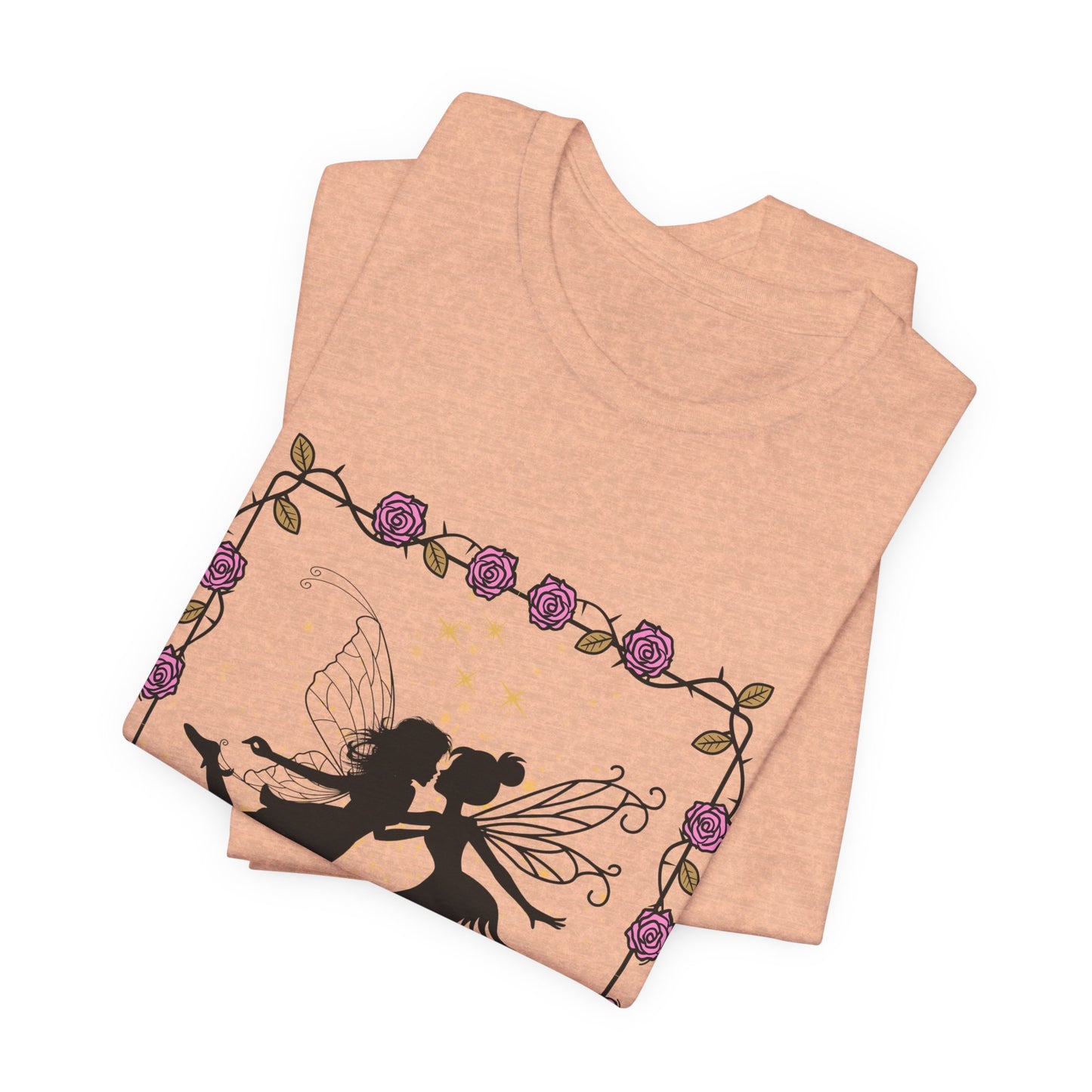 Kissing Fairies Fantasy Psychedelic Tee