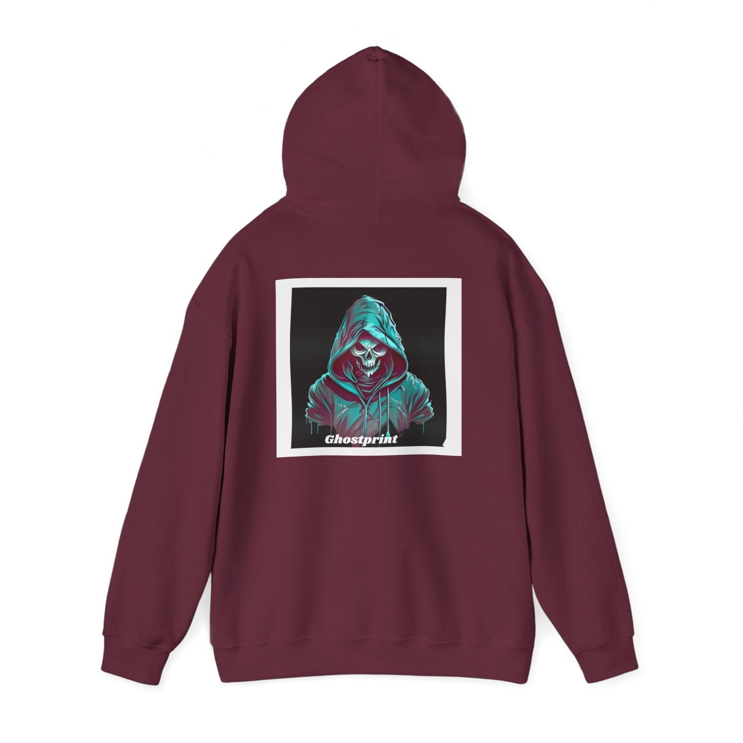 Ghostprint Logo Essential Hooded Sweatshirt