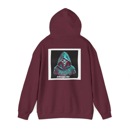 Ghostprint Logo Essential Hooded Sweatshirt