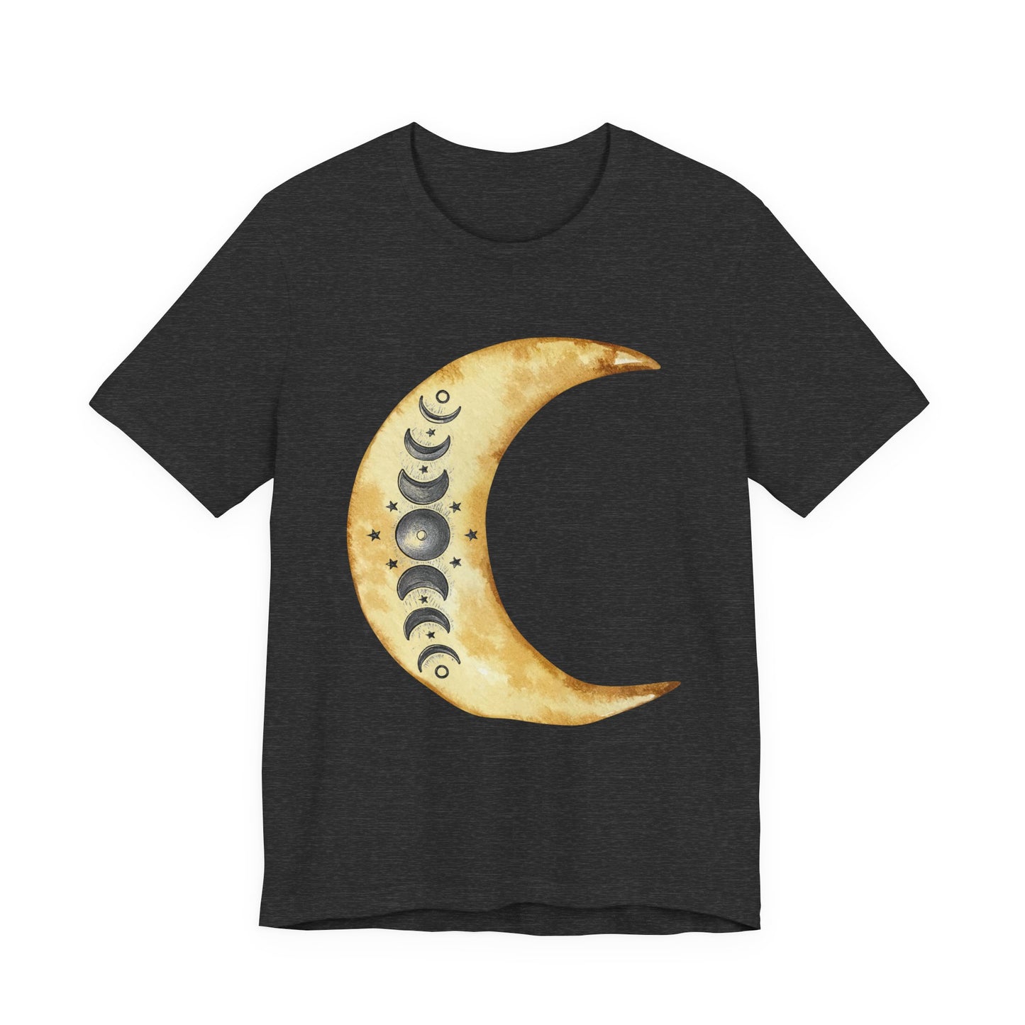 Moon phases Cresent Moon Spiritual Graphic Tee