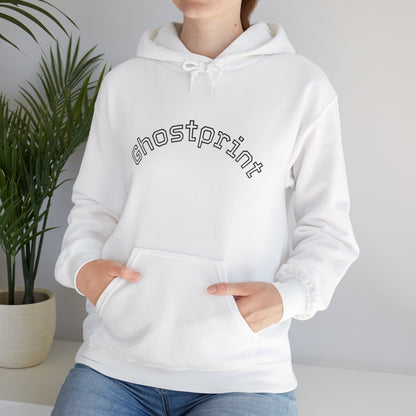 Ghostprint Logo Essential Hooded Sweatshirt