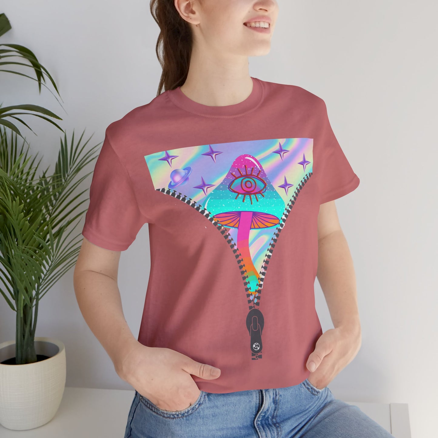 Zipper Into Another Universe Tee