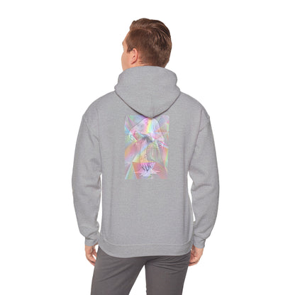 Reflective Mushroom Psychedelic Hooded Sweatshirt