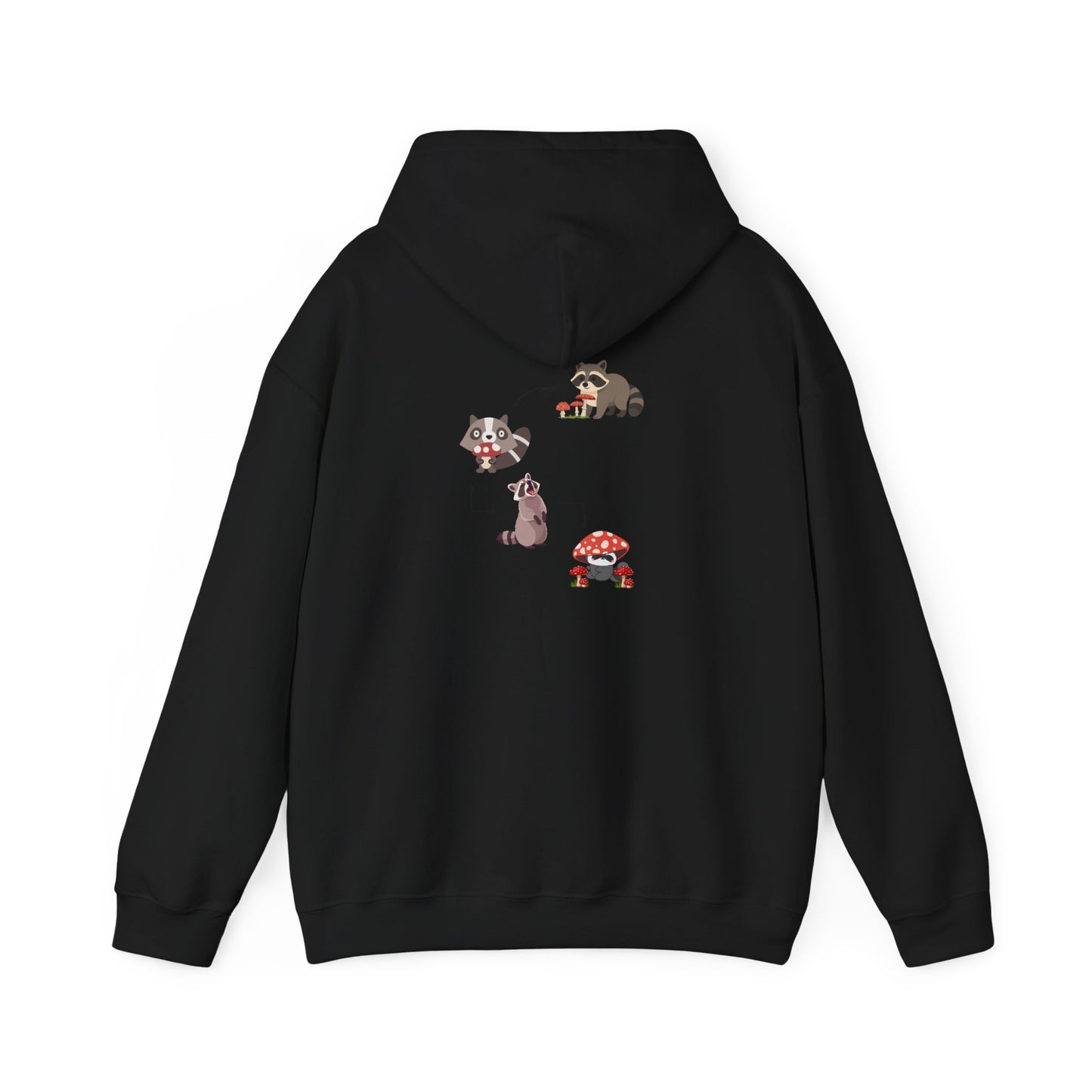 Raccoon Eating Mushroom Sweatshirt