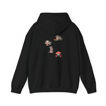 Raccoon Eating Mushroom Sweatshirt