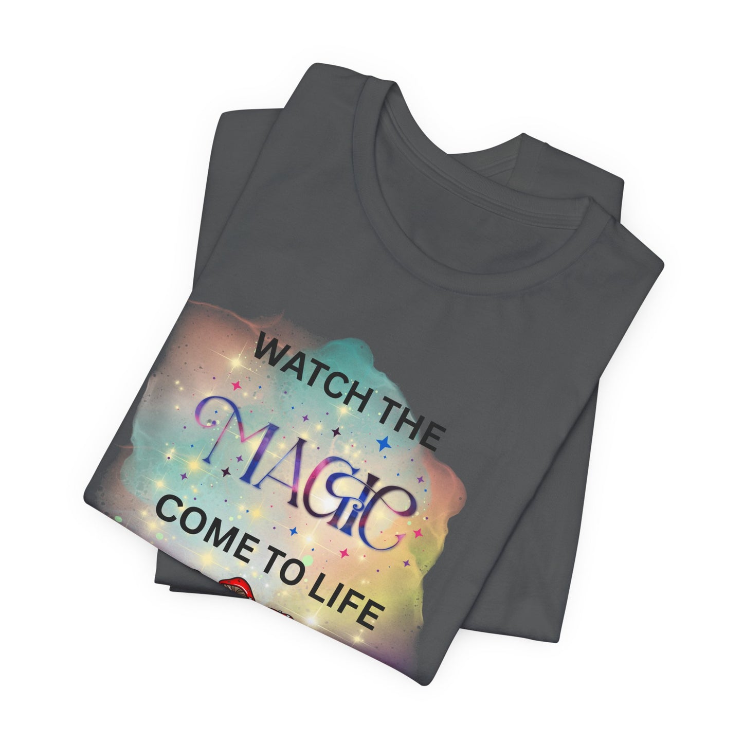 Watch the Magic Come to Life Psychedelic Graphic Tee