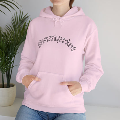 Ghostprint Logo Essential Hooded Sweatshirt