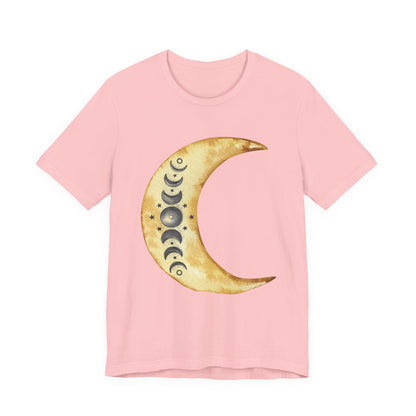 Moon phases Cresent Moon Spiritual Graphic Tee