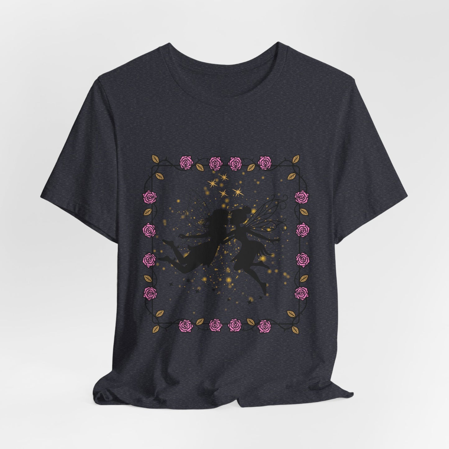 Kissing Fairies Fantasy Psychedelic Tee