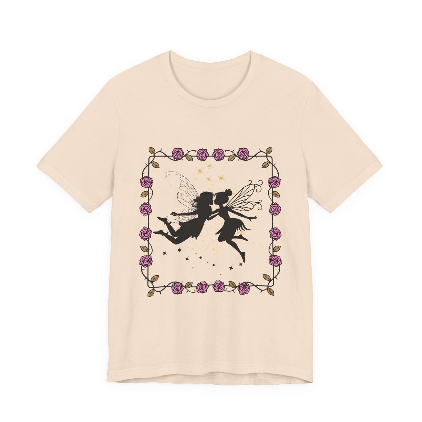 Kissing Fairies Fantasy Psychedelic Tee