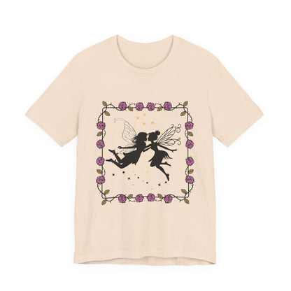 Kissing Fairies Fantasy Psychedelic Tee