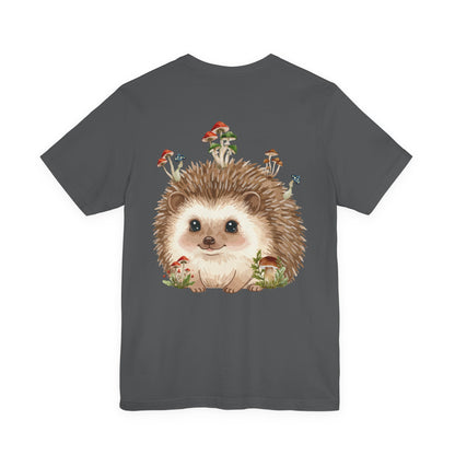 Hedgehog Mushroom Psychedelic Aniaml Graphic Tee