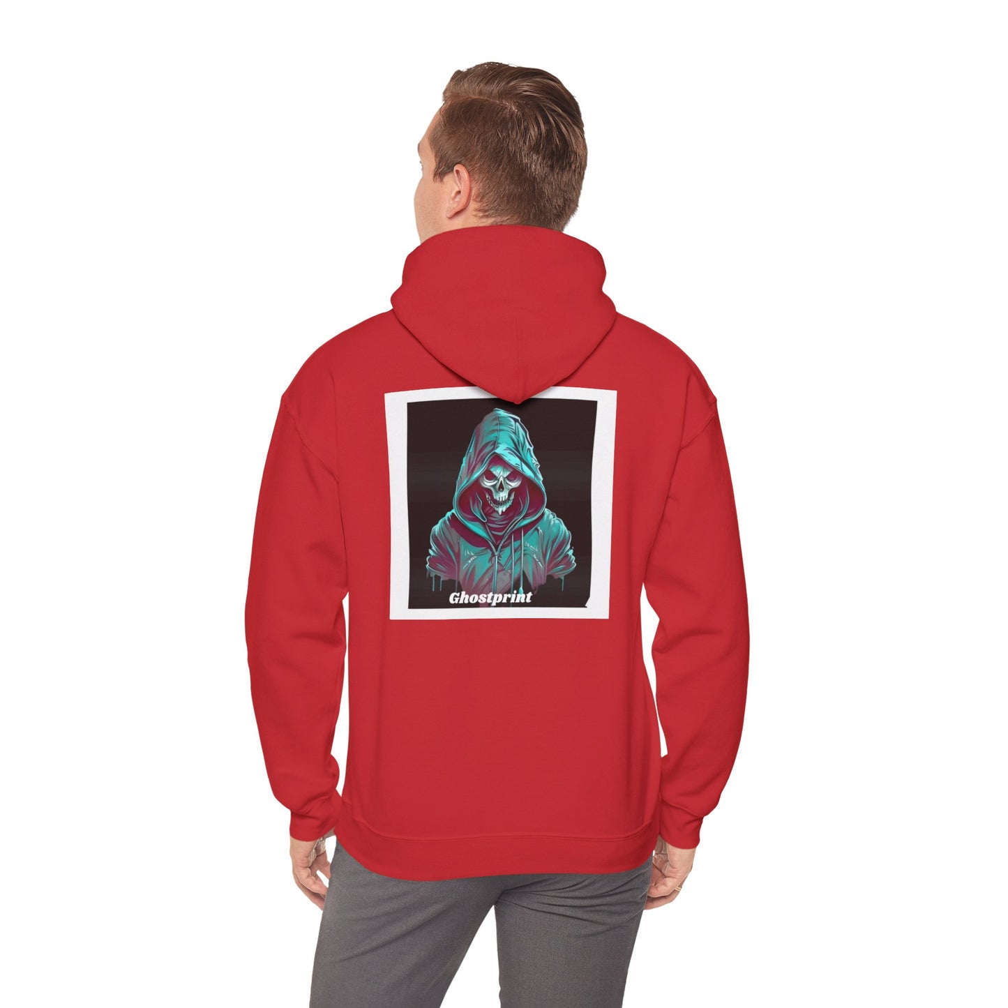 Ghostprint Logo Essential Hooded Sweatshirt