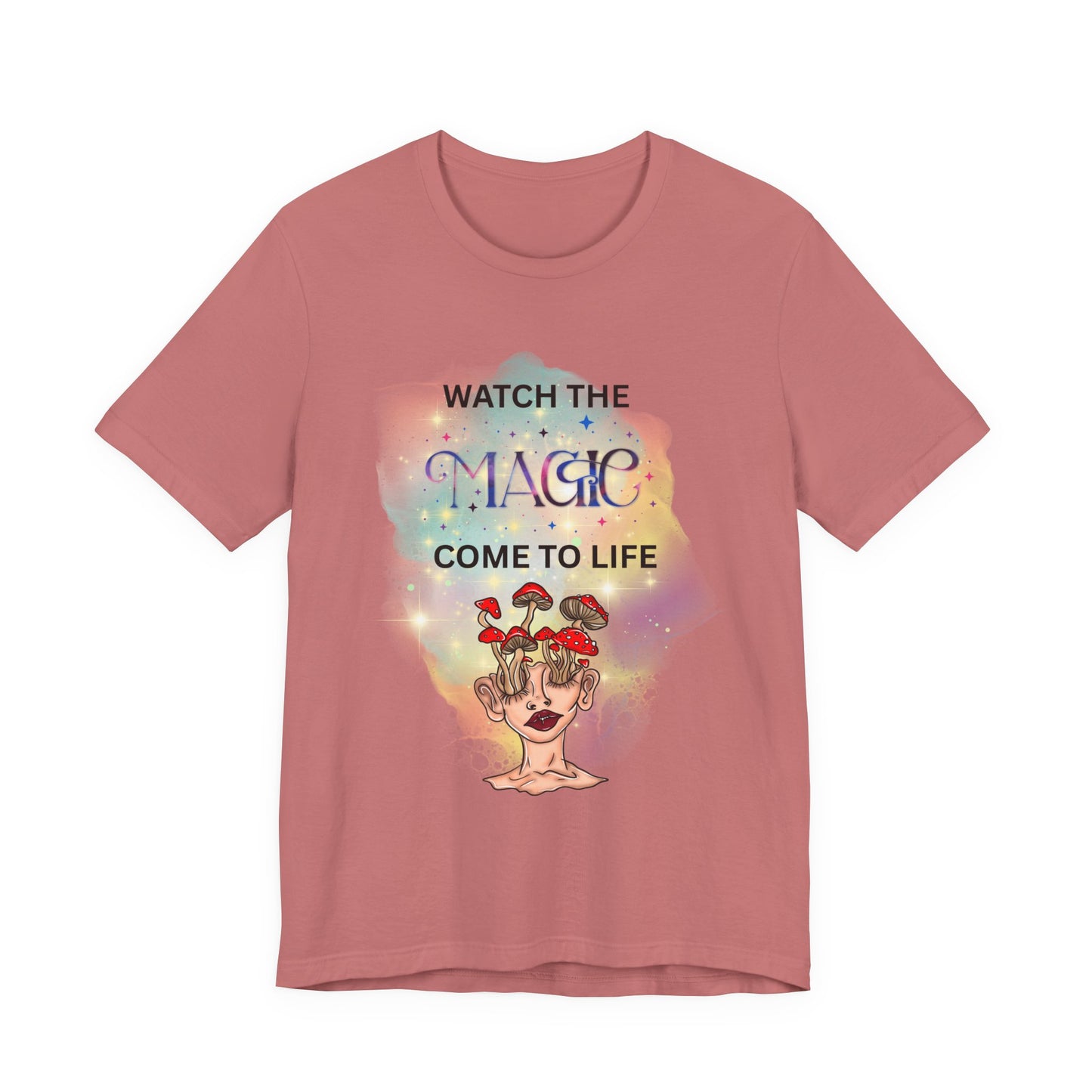 Watch the Magic Come to Life Psychedelic Graphic Tee