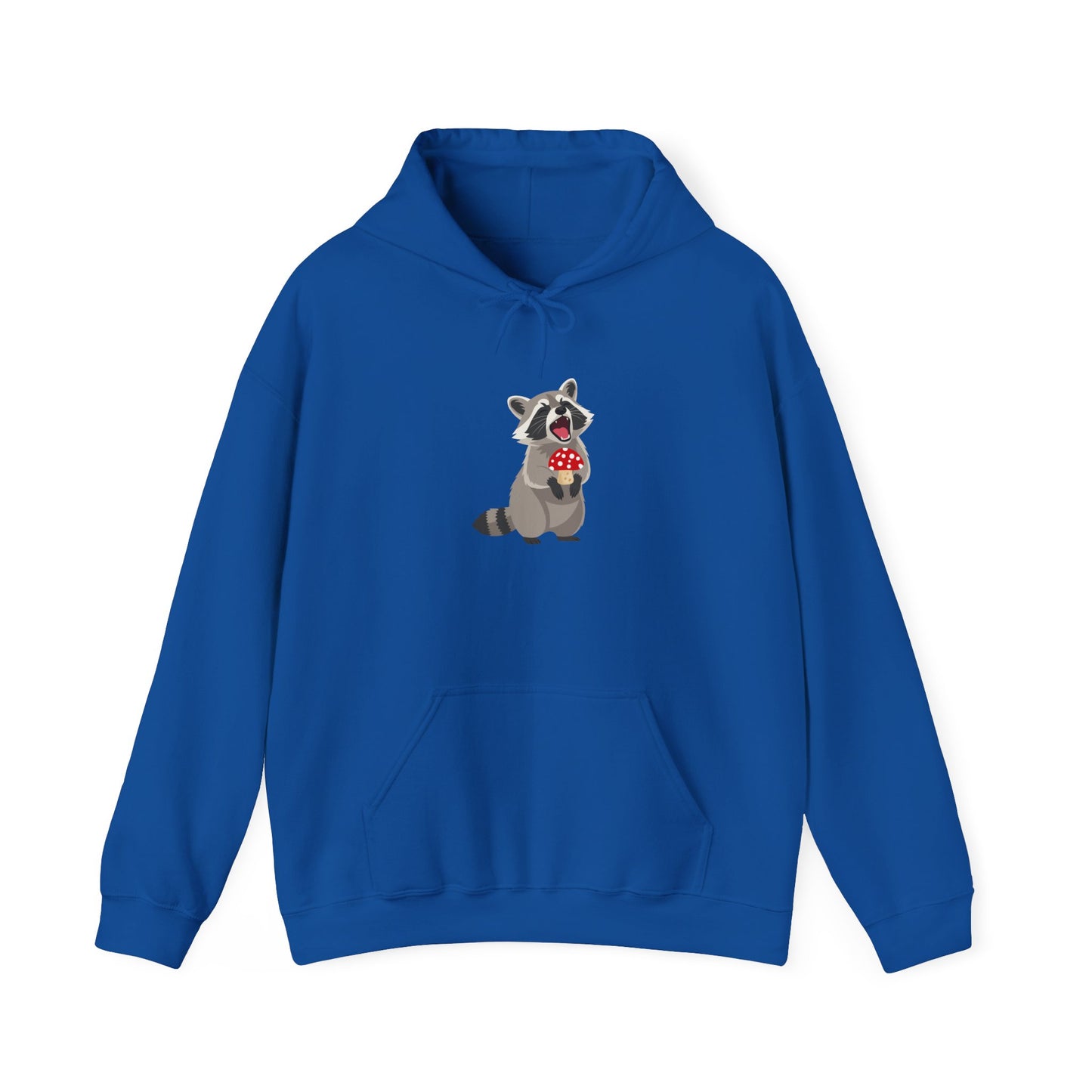 Raccoon Eating Mushroom Sweatshirt