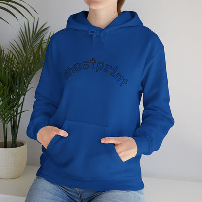 Ghostprint Logo Essential Hooded Sweatshirt