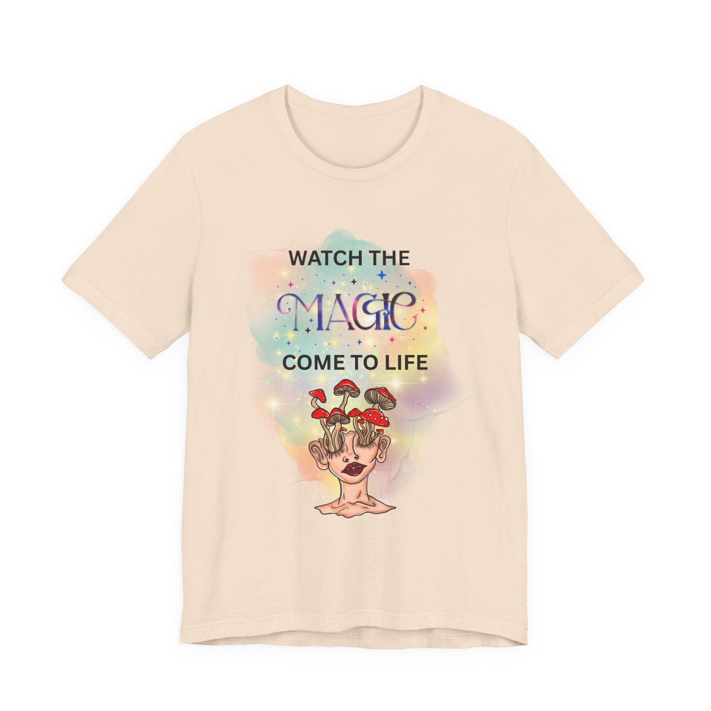 Watch the Magic Come to Life Psychedelic Graphic Tee