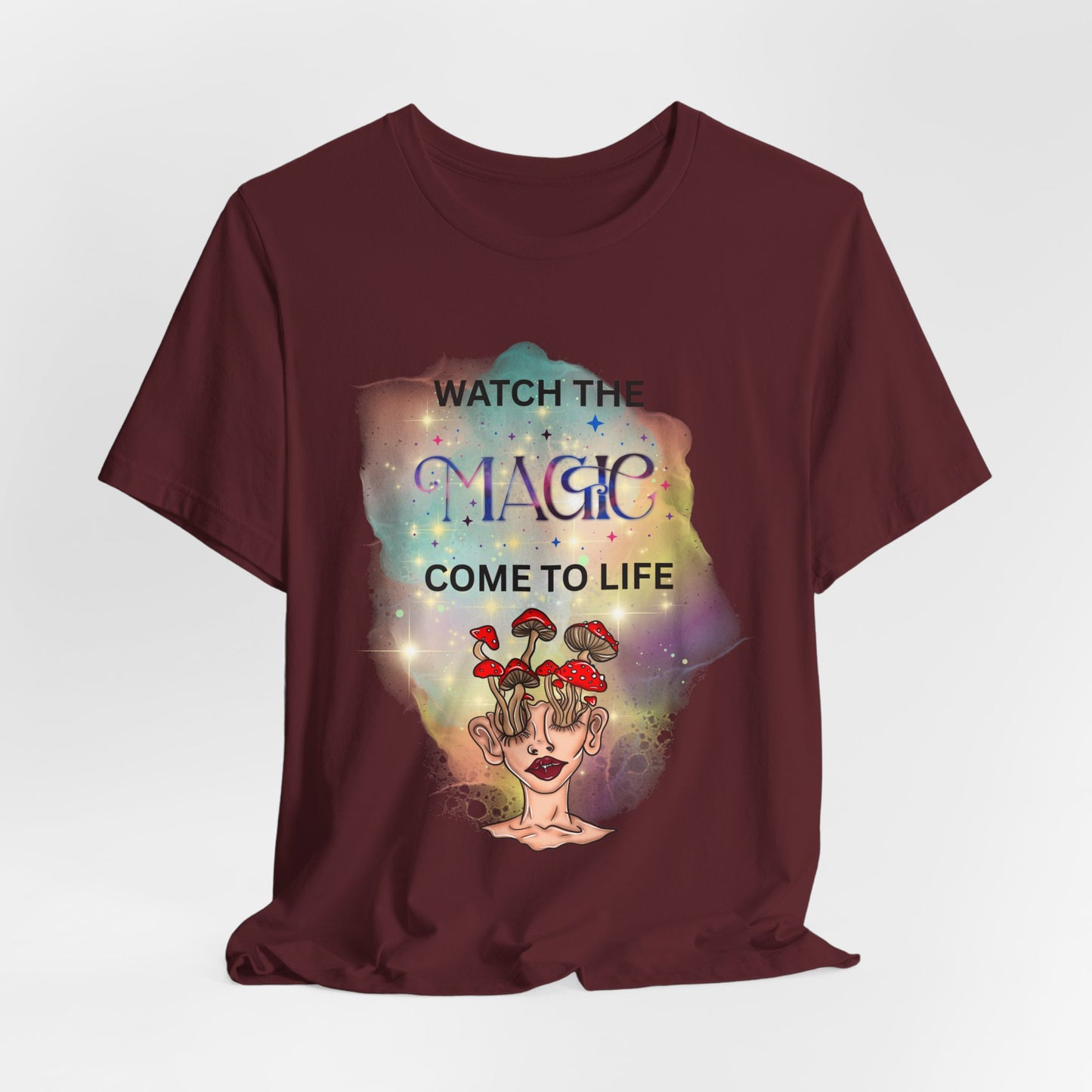 Watch the Magic Come to Life Psychedelic Graphic Tee