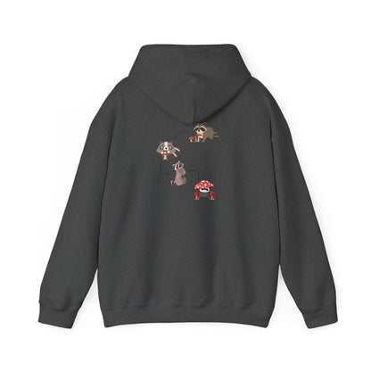 Raccoon Eating Mushroom Sweatshirt