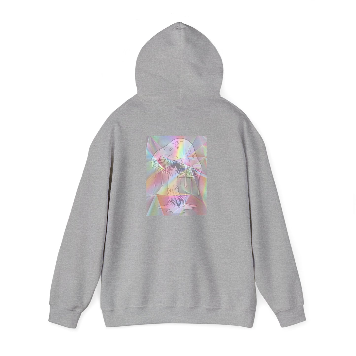 Reflective Mushroom Psychedelic Hooded Sweatshirt