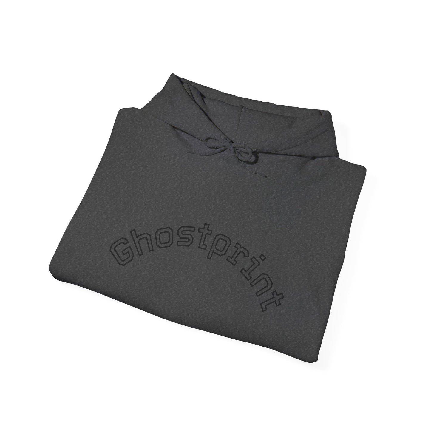 Ghostprint Logo Essential Hooded Sweatshirt