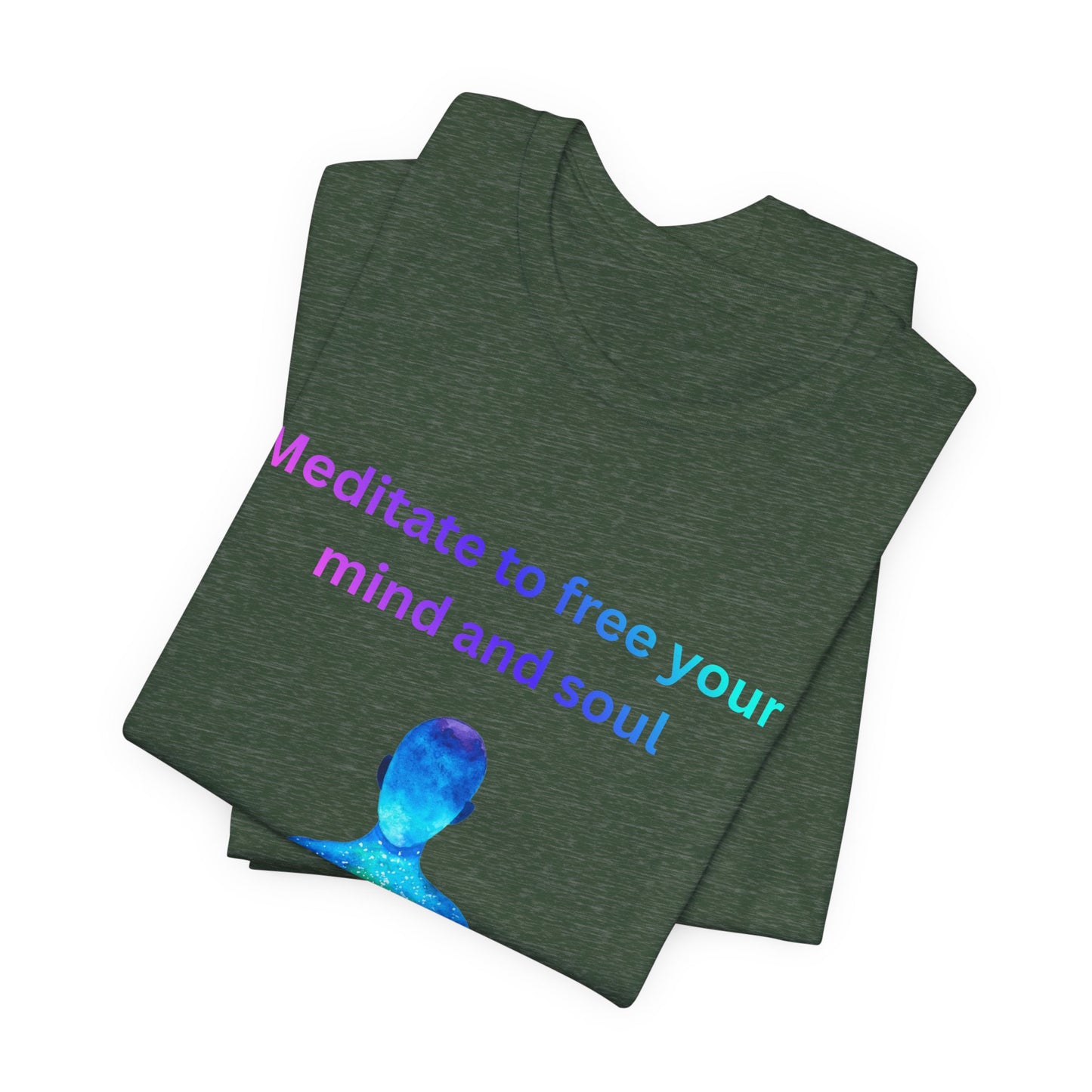 Meditate To Free Your Mind And Soul Spiritual Tee