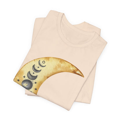 Moon phases Cresent Moon Spiritual Graphic Tee