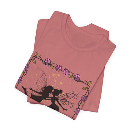 Kissing Fairies Fantasy Psychedelic Tee