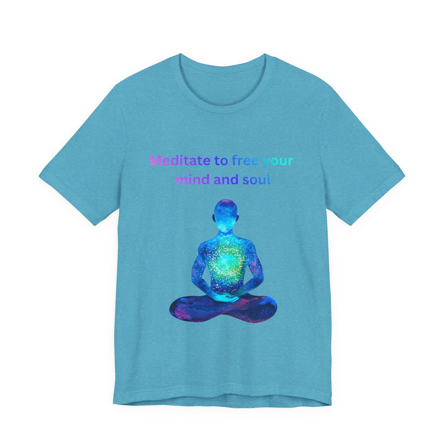 Meditate To Free Your Mind And Soul Spiritual Tee