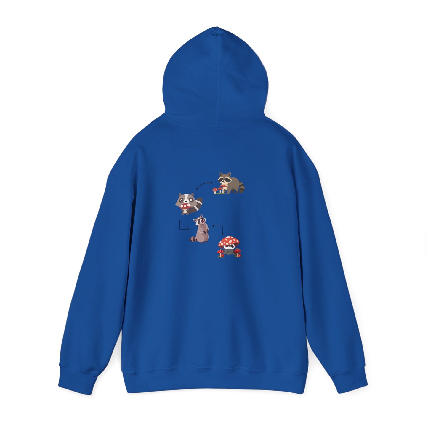 Raccoon Eating Mushroom Sweatshirt