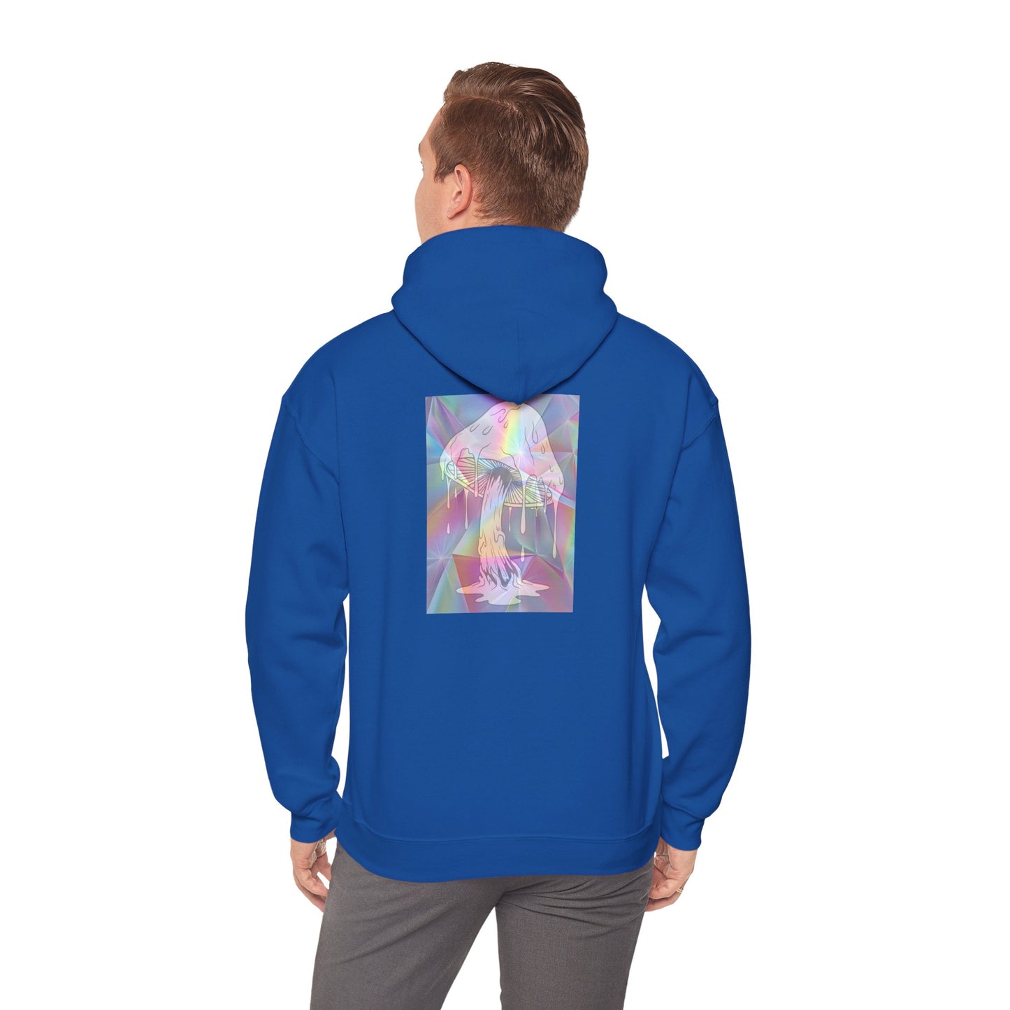 Reflective Mushroom Psychedelic Hooded Sweatshirt