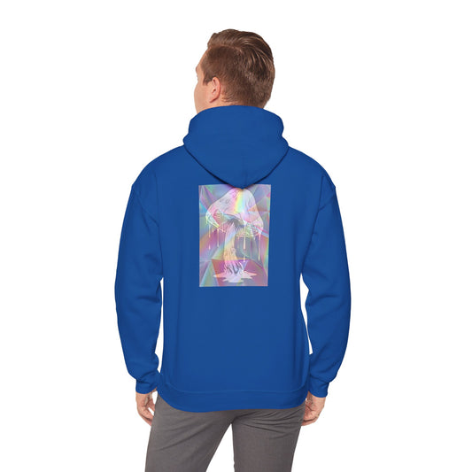 Reflective Mushroom Psychedelic Hooded Sweatshirt