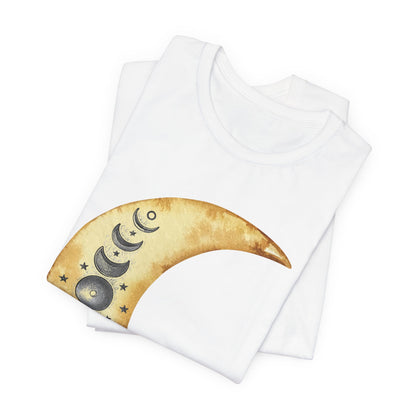 Moon phases Cresent Moon Spiritual Graphic Tee