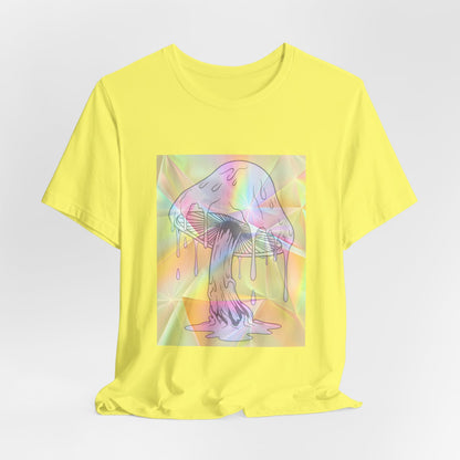 Reflective Mushroom Psychedelic Art Tee