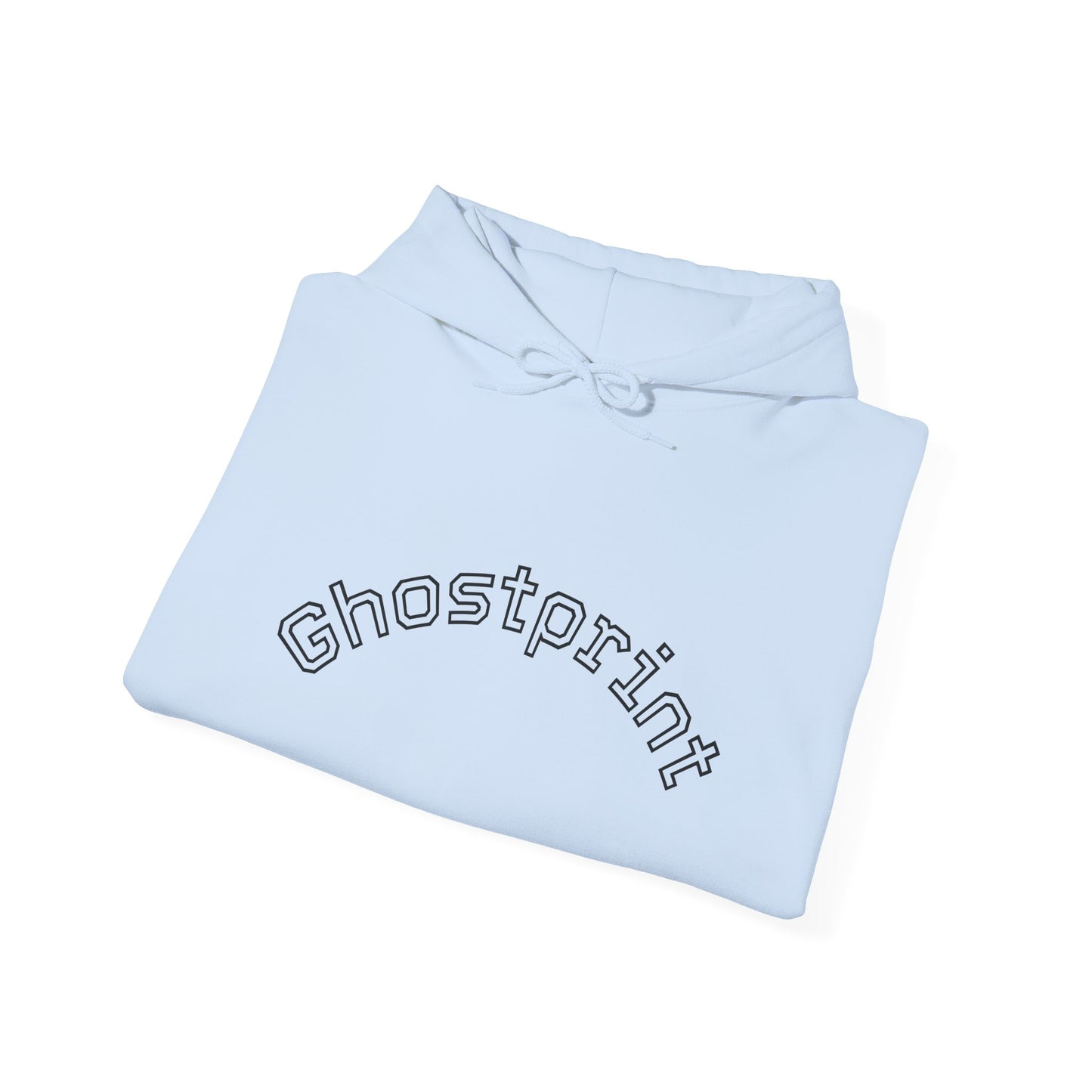 Ghostprint Logo Essential Hooded Sweatshirt