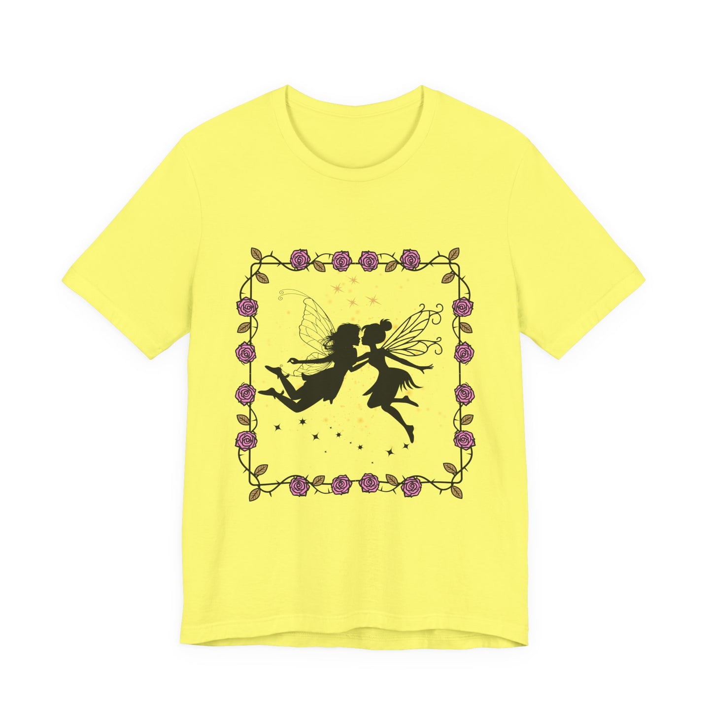 Kissing Fairies Fantasy Psychedelic Tee