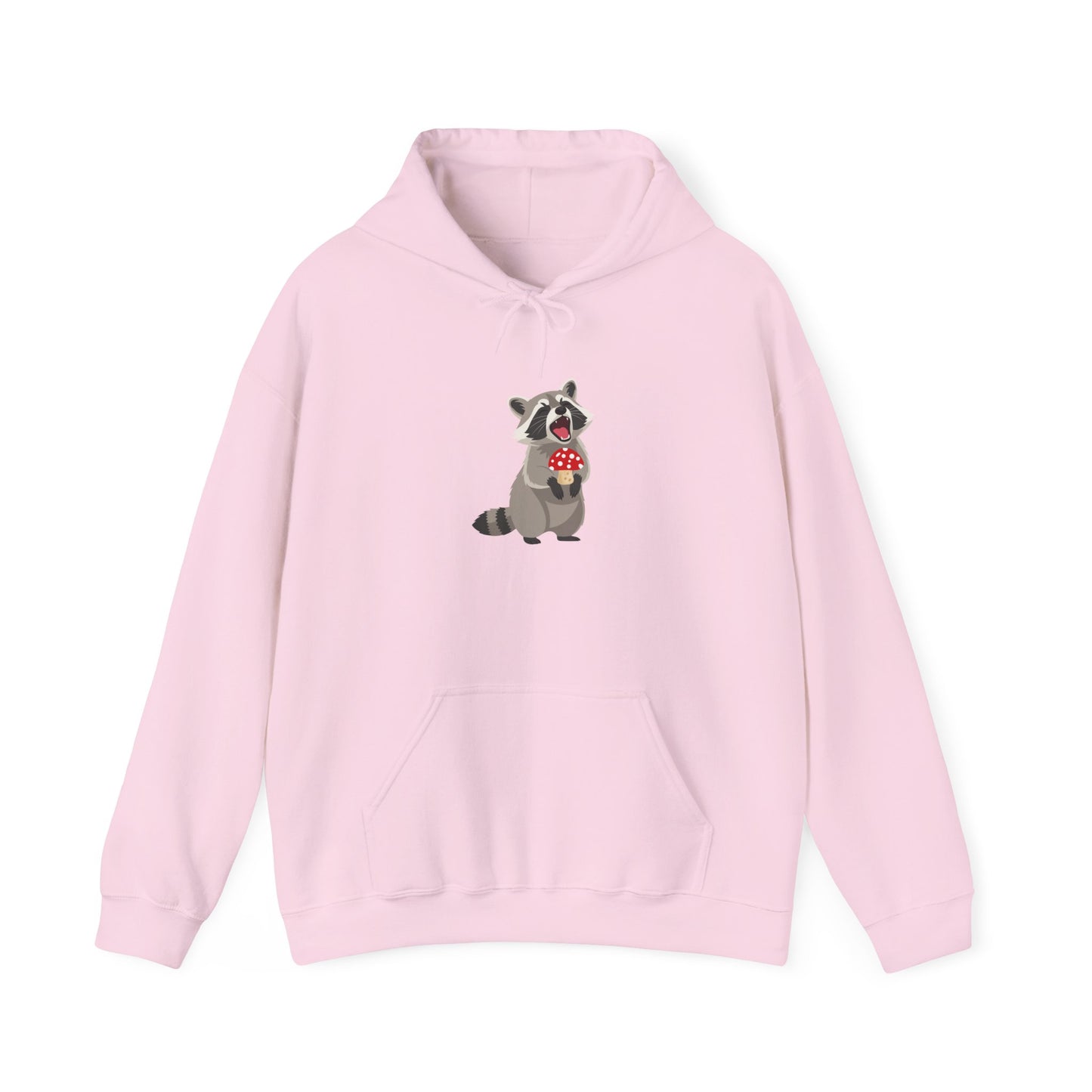 Raccoon Eating Mushroom Sweatshirt