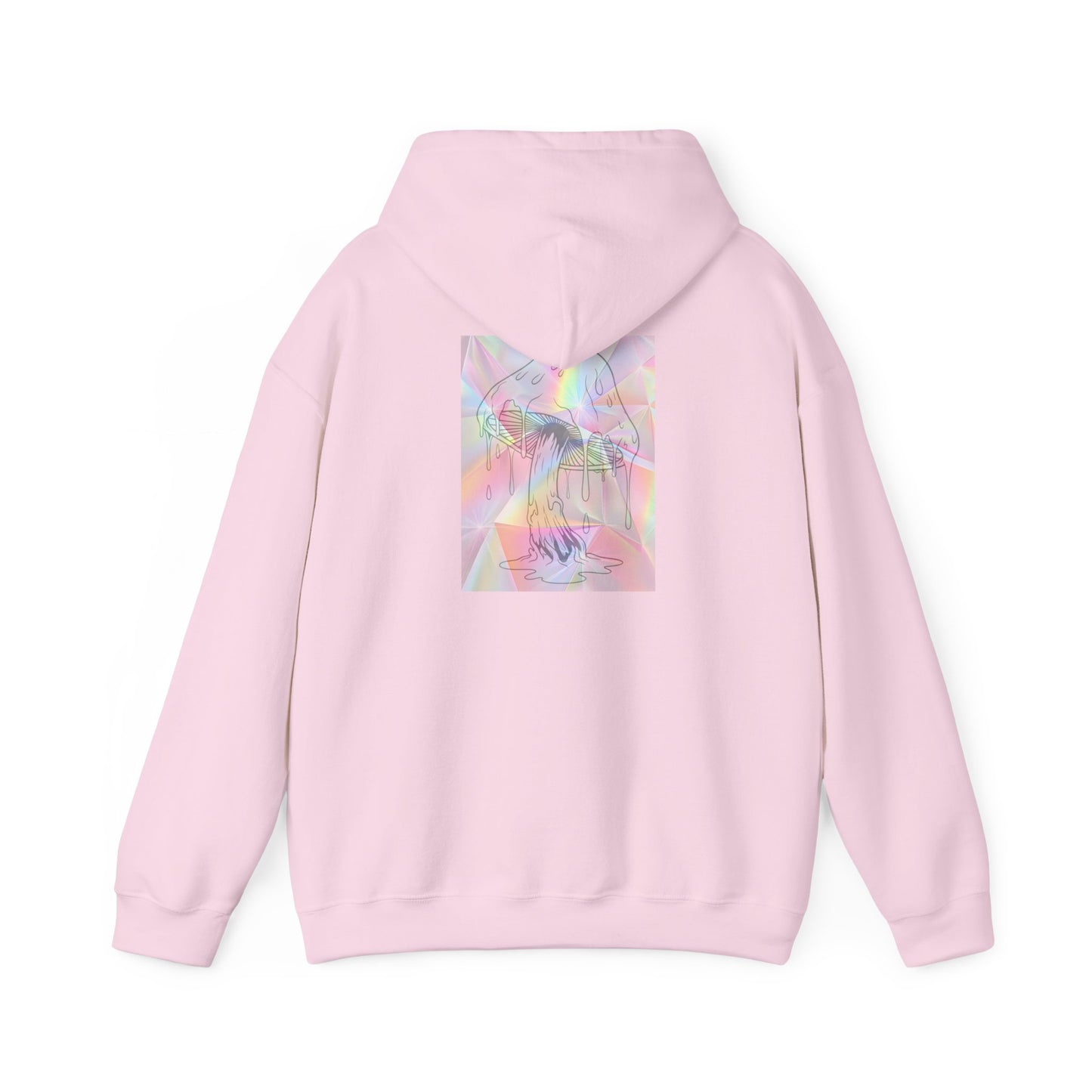 Reflective Mushroom Psychedelic Hooded Sweatshirt