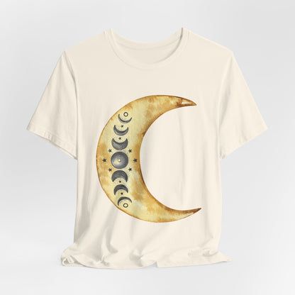 Moon phases Cresent Moon Spiritual Graphic Tee