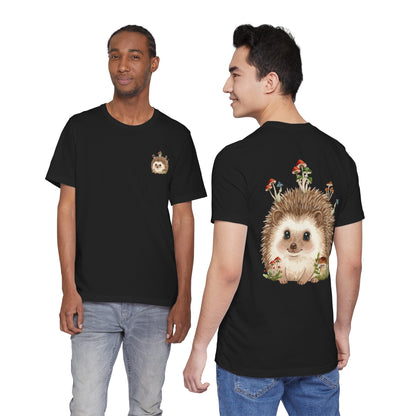 Hedgehog Mushroom Psychedelic Aniaml Graphic Tee