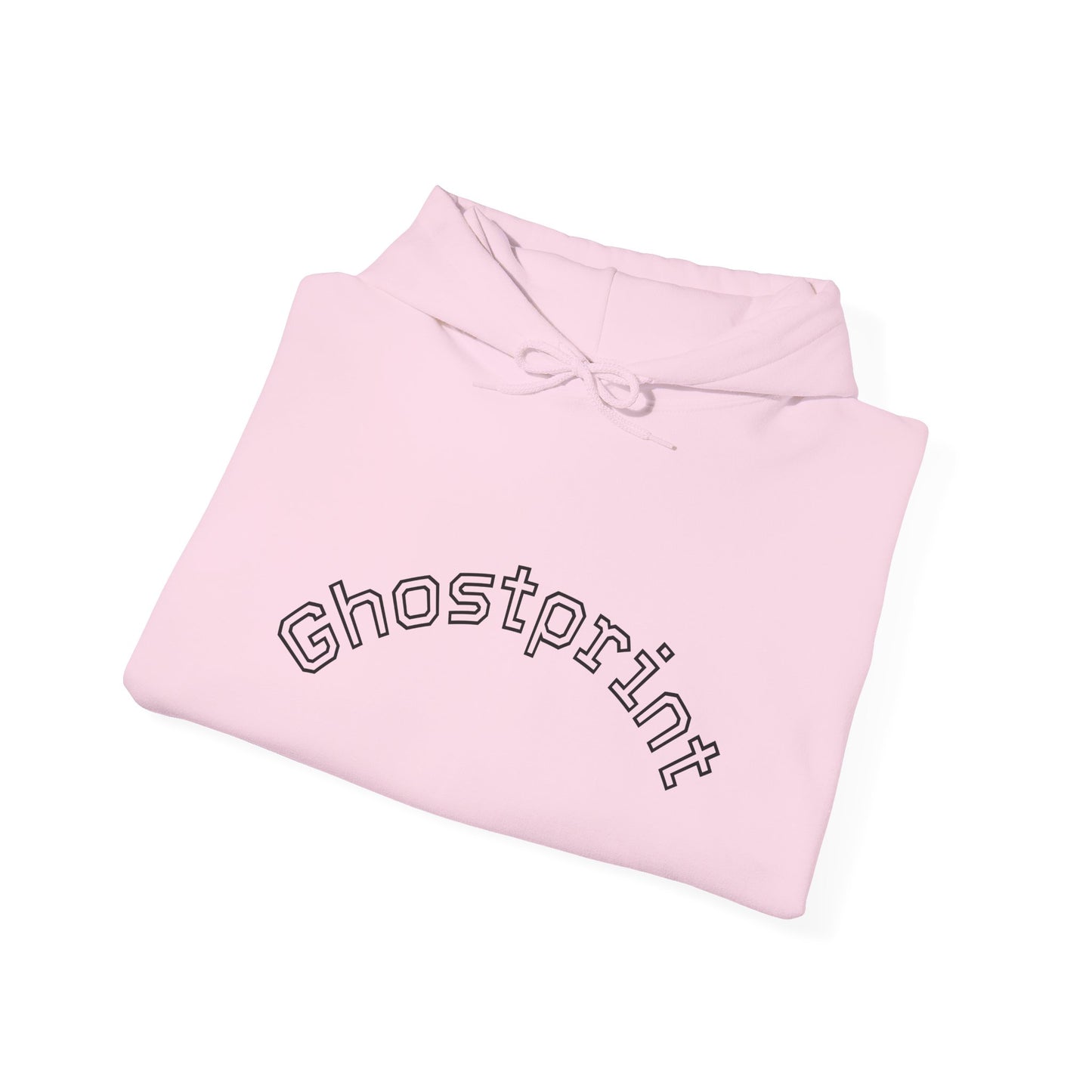 Ghostprint Logo Essential Hooded Sweatshirt