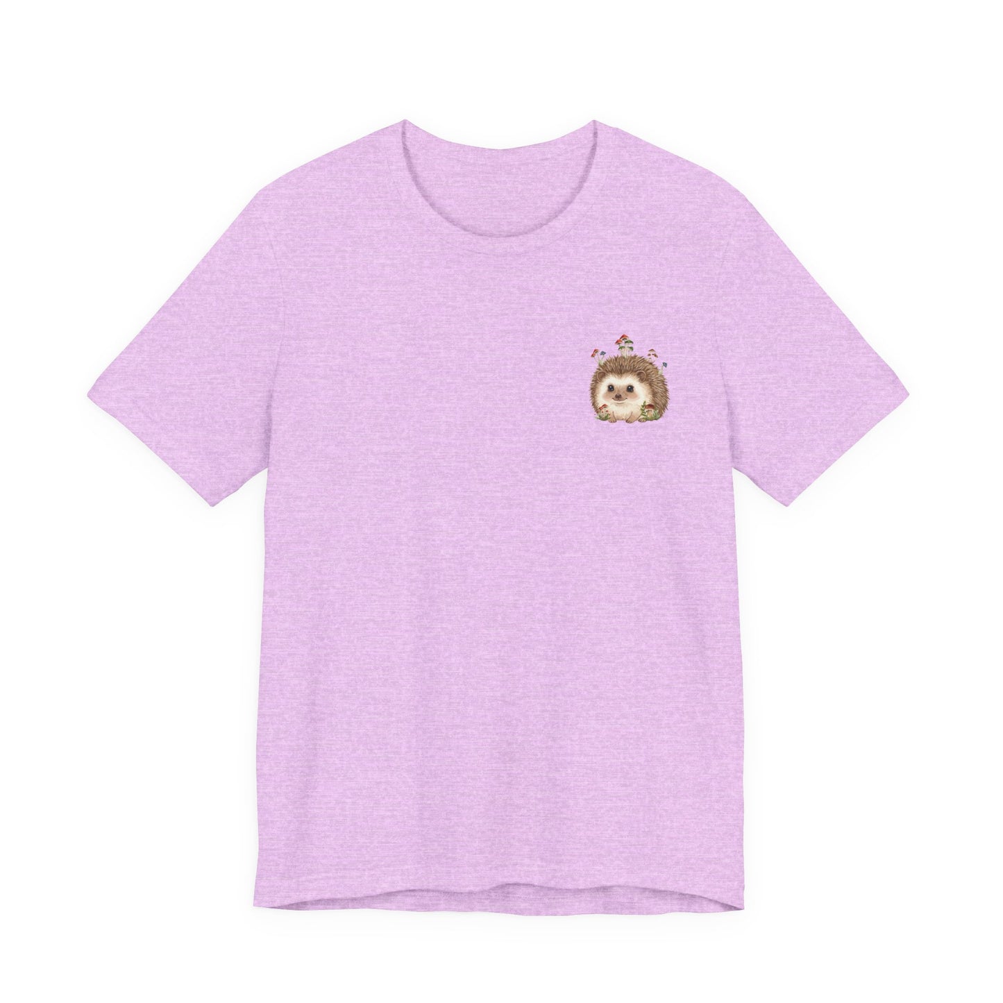 Hedgehog Mushroom Psychedelic Aniaml Graphic Tee
