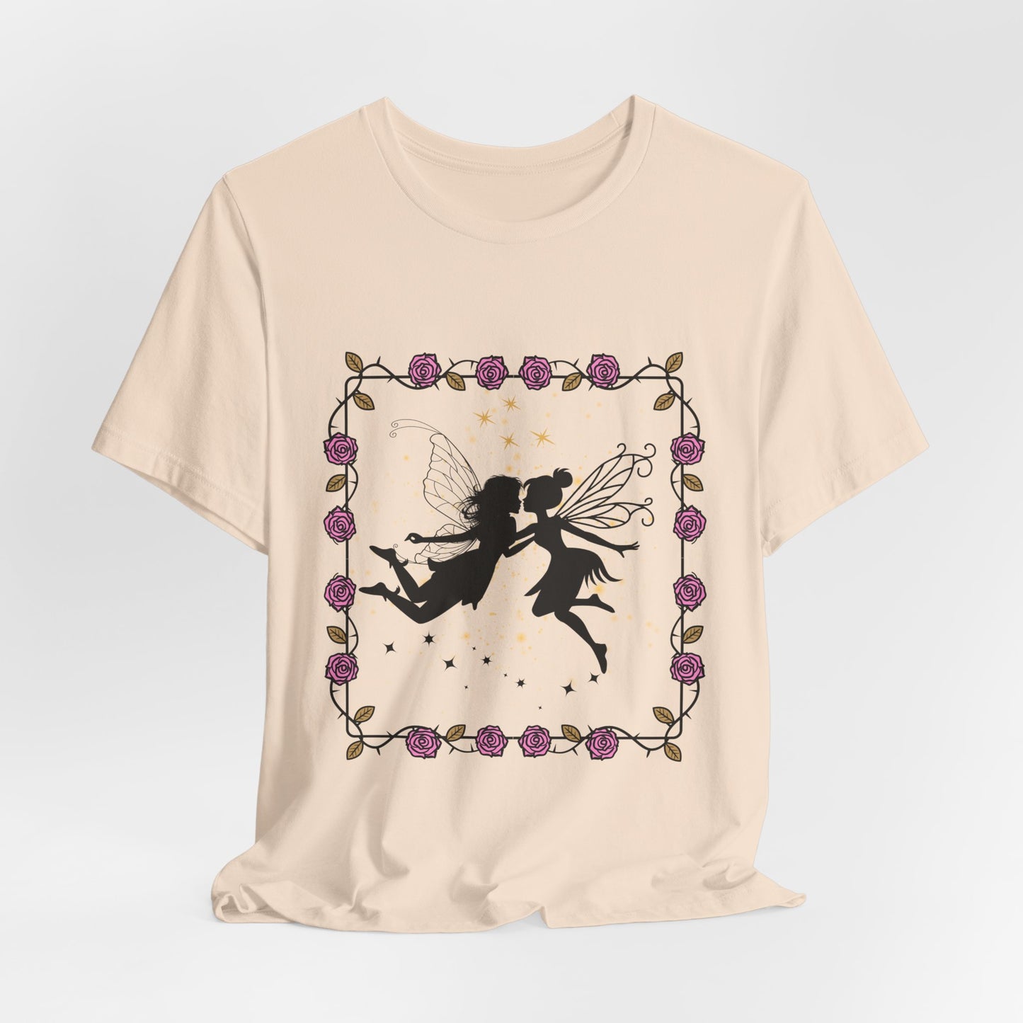 Kissing Fairies Fantasy Psychedelic Tee