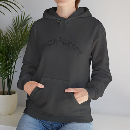 Ghostprint Logo Essential Hooded Sweatshirt