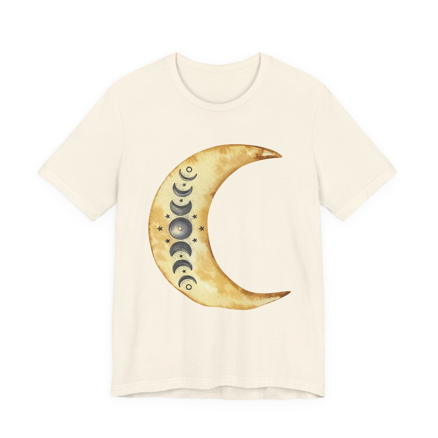 Moon phases Cresent Moon Spiritual Graphic Tee